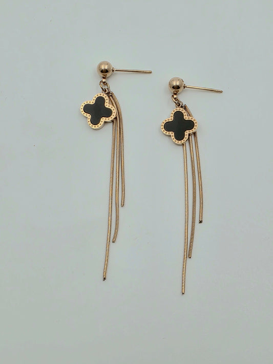 Clover Long Earrings