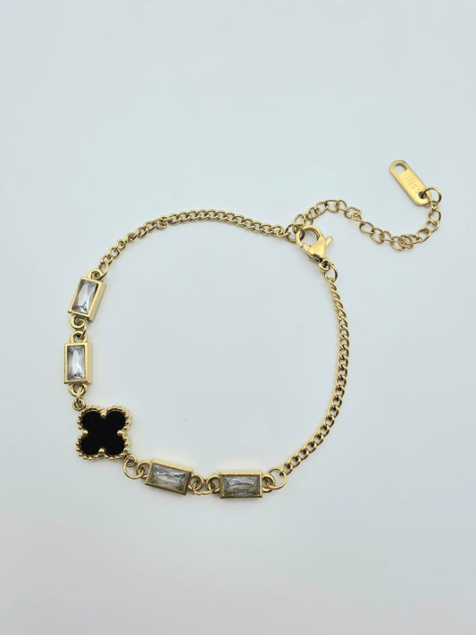 Clover with Ad braslet