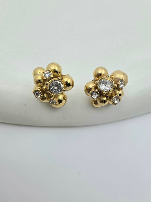 Cz florals Earrings