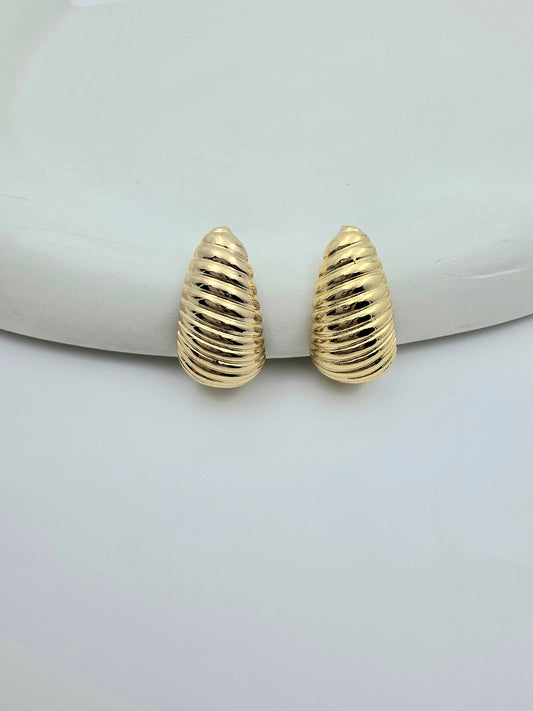 Croissant earrings